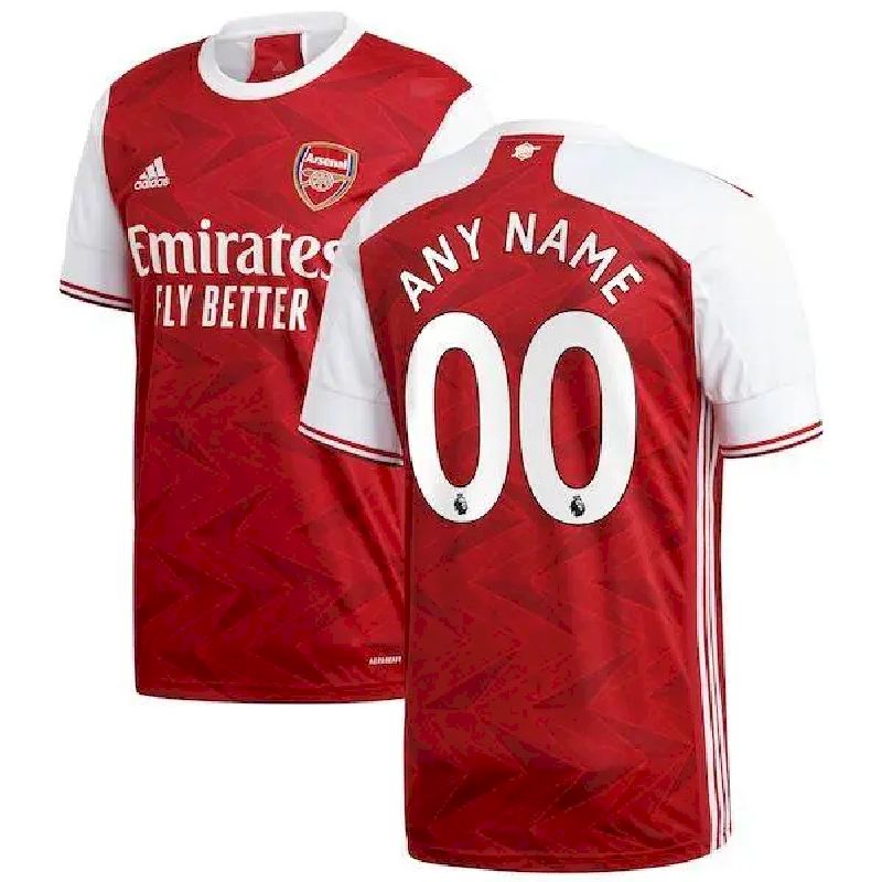 Mens Arsenal 2020/21 Home Custom Jersey