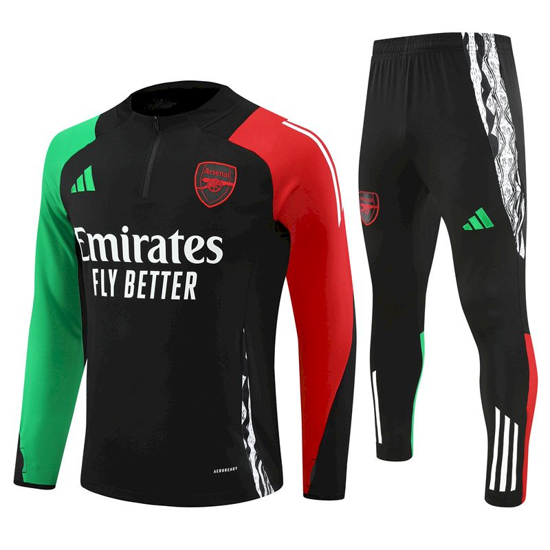 Unisex Arsenal 2024/25 Half-Zip Adult Sweater+Pant 14001