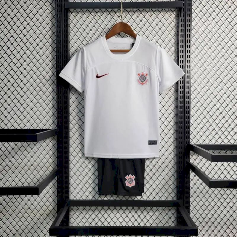 Kids Corinthians 2023/24 Home Kit
