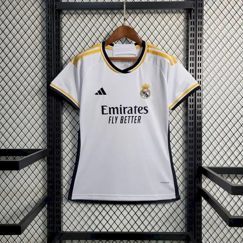 Womens Real Madrid 2023/24 Home Jersey