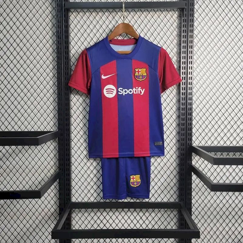 Kids Barcelona 2023/24 Home Kit