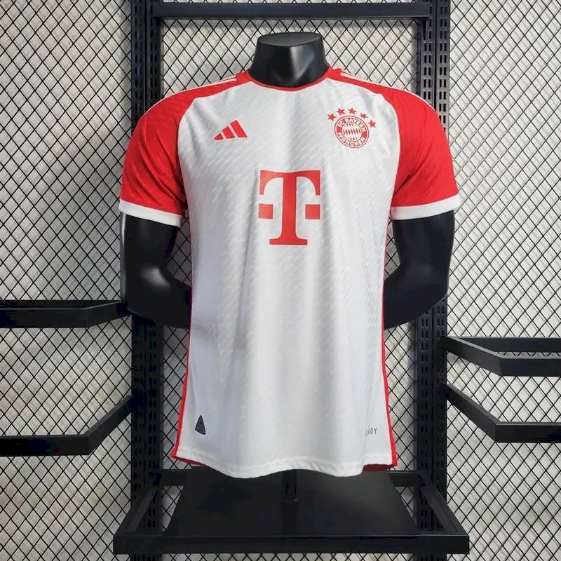 Mens Bayern Munich 2023/24 Home Player Version Jersey