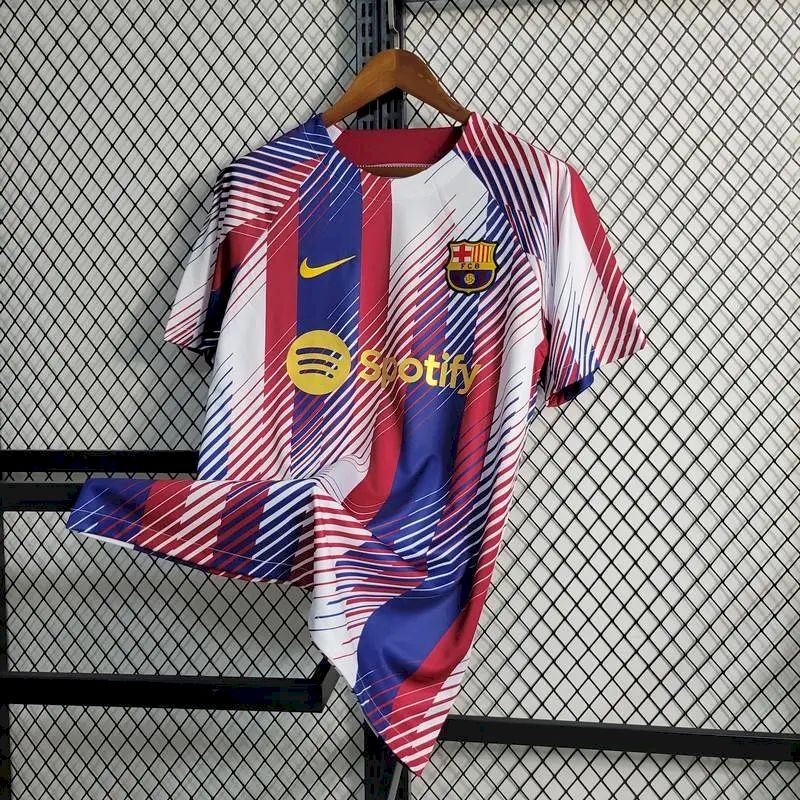 Mens Barcelona 2023/24 Pre-Match Jersey
