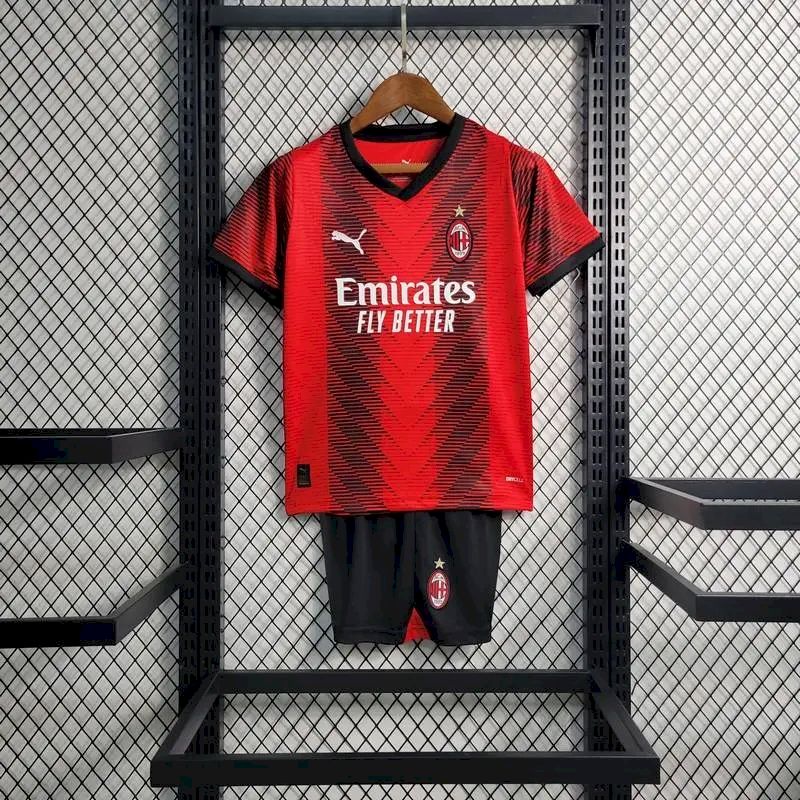 Kids AC Milan 2023/24 Home Kit