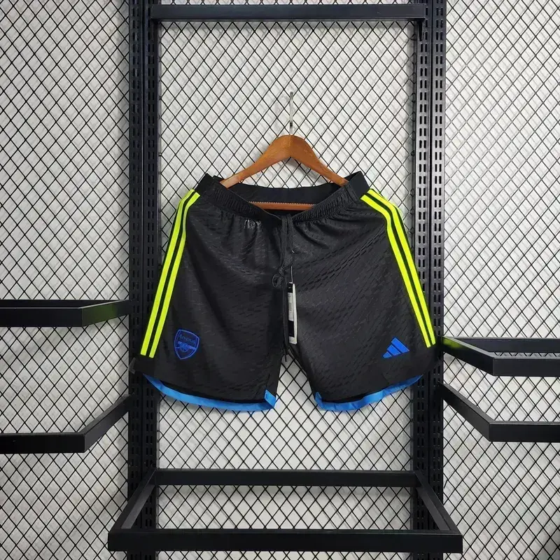 Mens Arsenal 2023/24 Black Shorts - Player Version