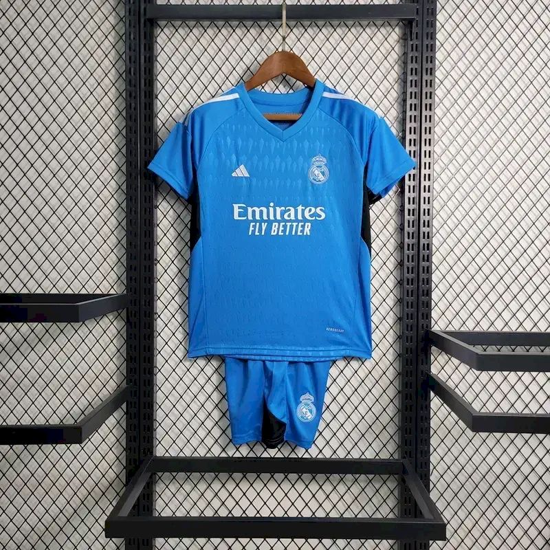 Kids Real Madrid 2023/24 Goalkeeper Kit