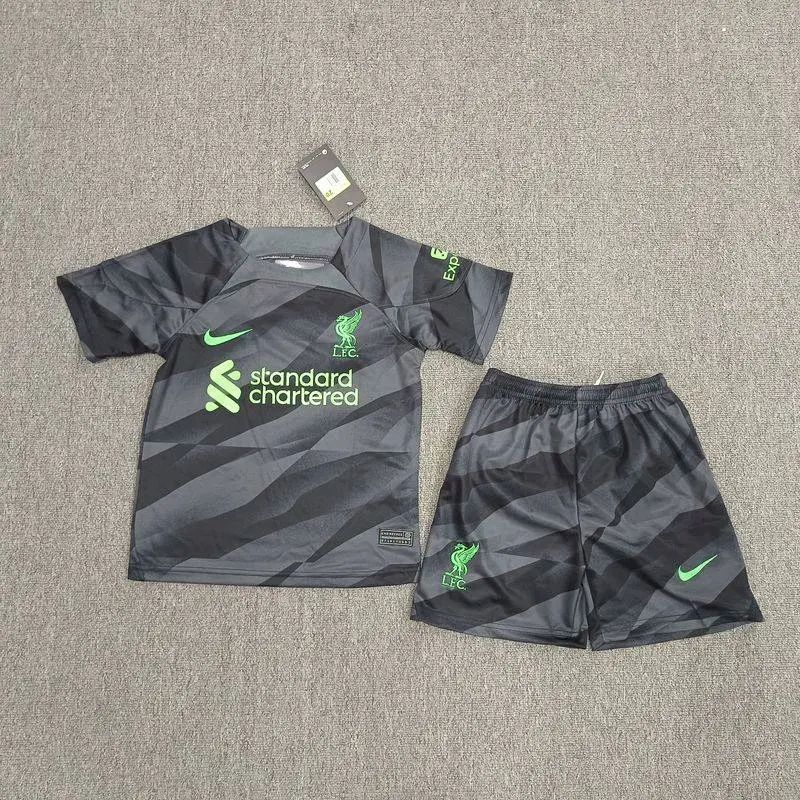 Kids Liverpool 2023/24 Goalkeeper Kit