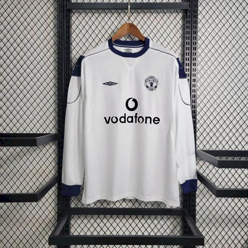 Retro Manchester United 2000/01 Away Long Sleeve Jersey