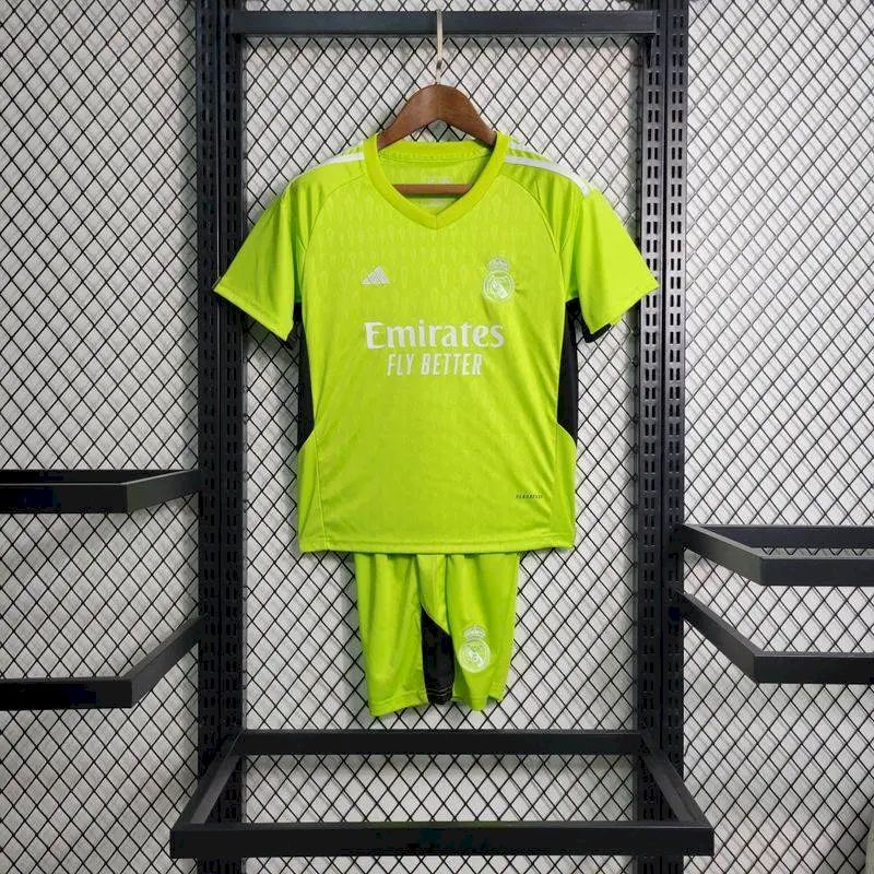 Kids Real Madrid 2023/24 Goalkeeper Kit