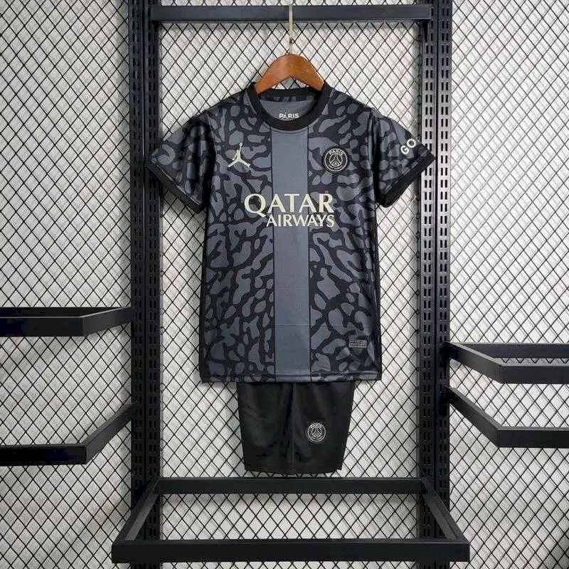 Kids Paris Saint-Germain 2023/24 Third Kit
