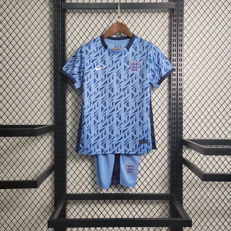 Kids England 2023/24 Women's Word Cup Away Kit