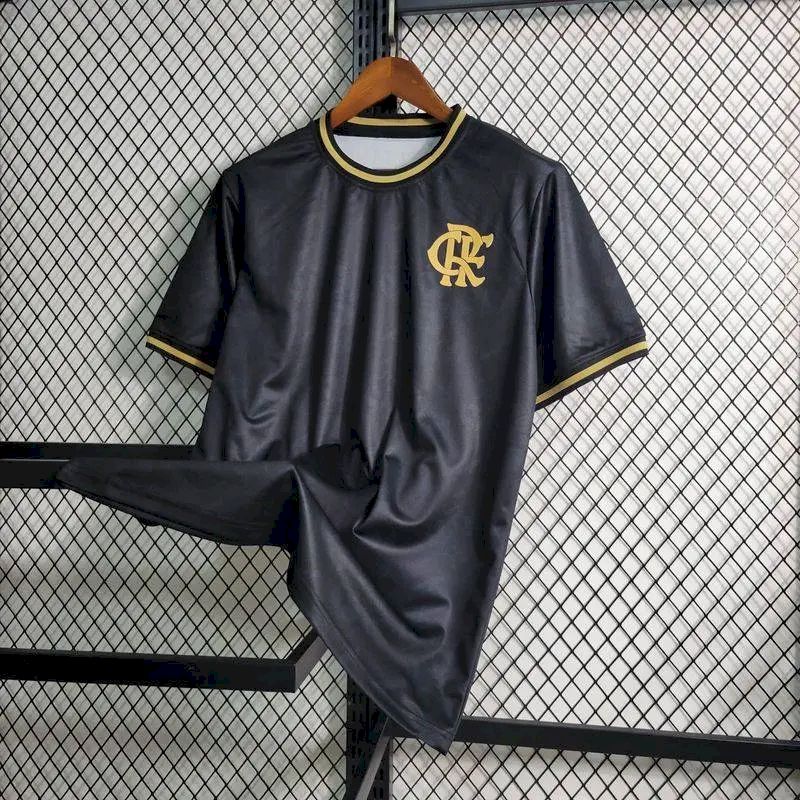 Mens Flamengo 2023/24 Black Jersey