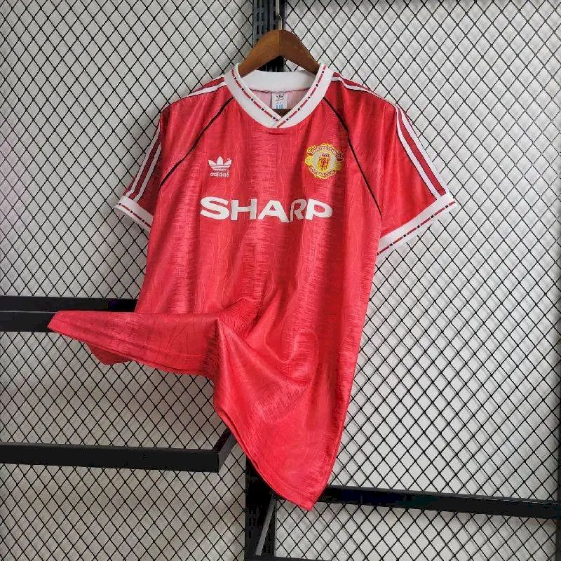 Retro Manchester United 1990/92 Home Jersey