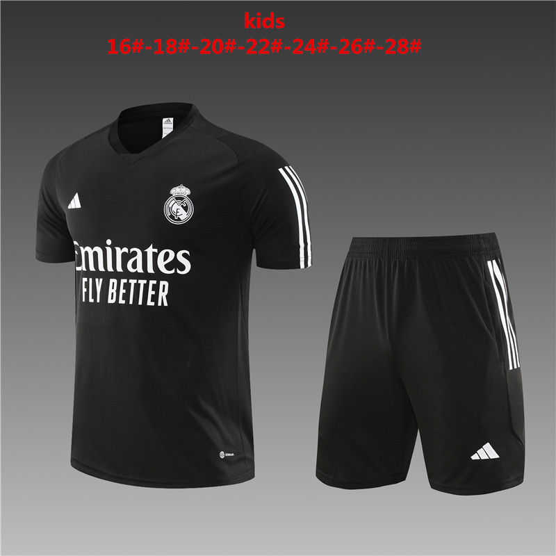 Unisex Real Madrid 2023/24 Training Kids Jersey+Short 14001