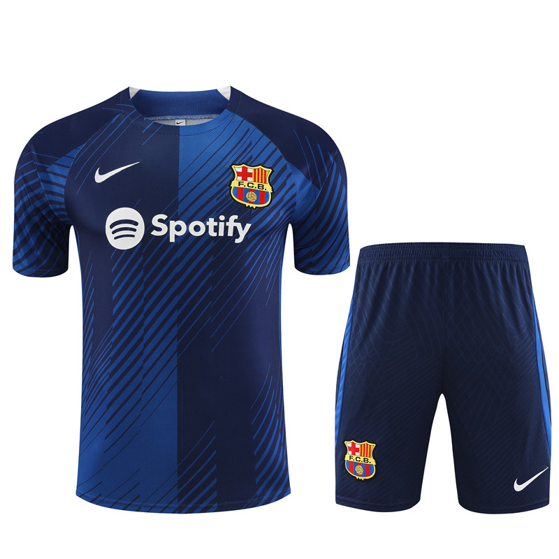 Unisex Barcelona 2023/24 Training Adult Jersey+Short 14001