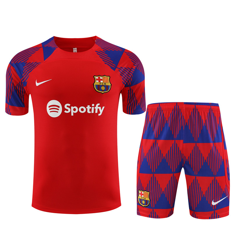 Unisex Barcelona 2023/24 Training Adult Jersey+Short 14001