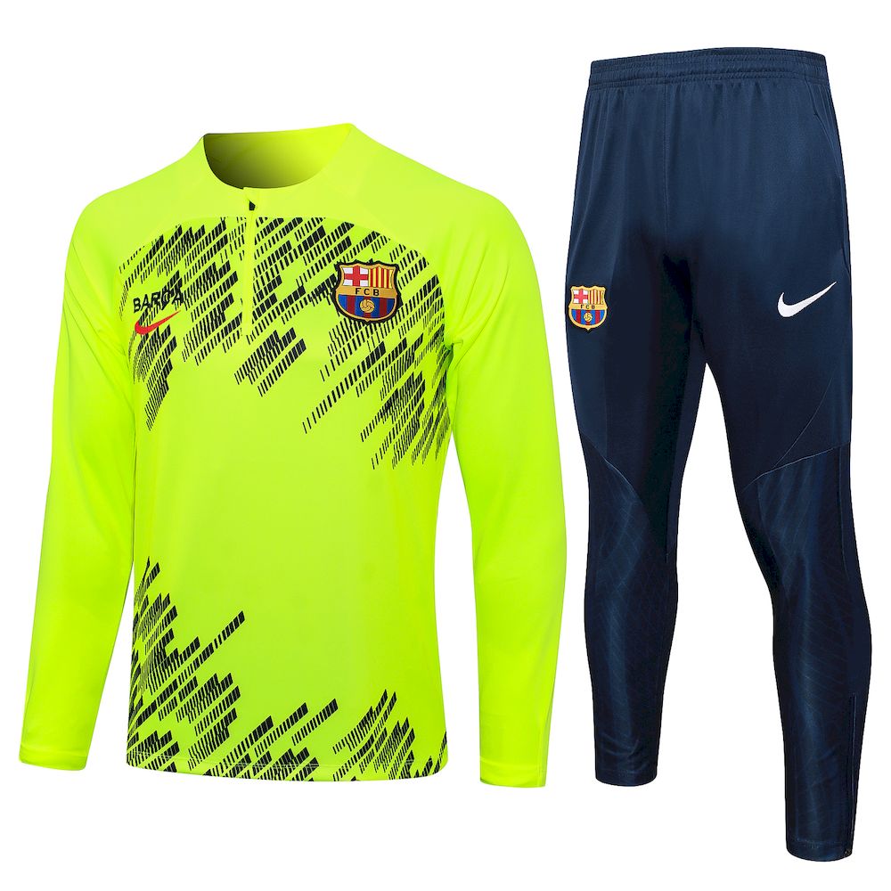 Unisex Barcelona 2023/24 Half-Zip Adult Sweater+Pant 815