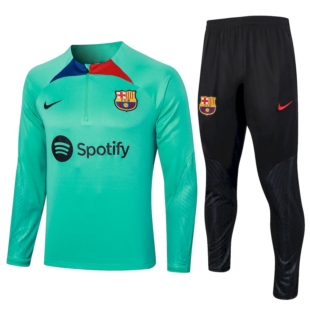 Unisex Barcelona 2023/24 Half-Zip Adult Sweater+Pant 815