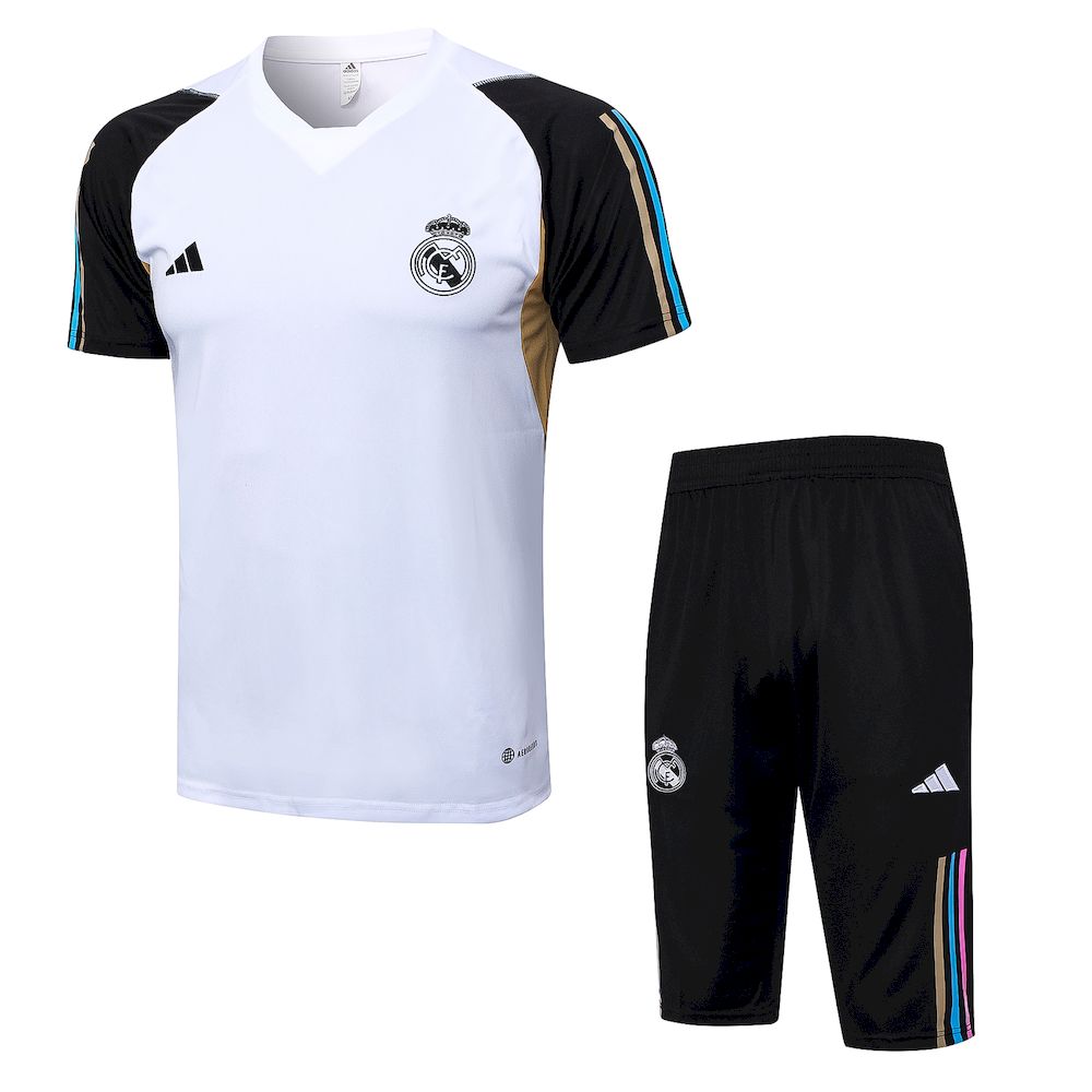Unisex Real Madrid 2023/24 Training Adult Jersey+3/4 Short 815