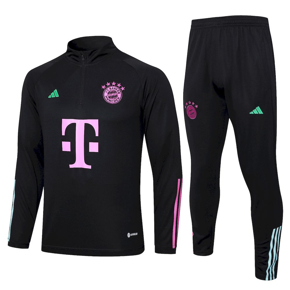 Unisex Bayern Munich 2023/24Half-Zip Adult Sweater+Pant 815