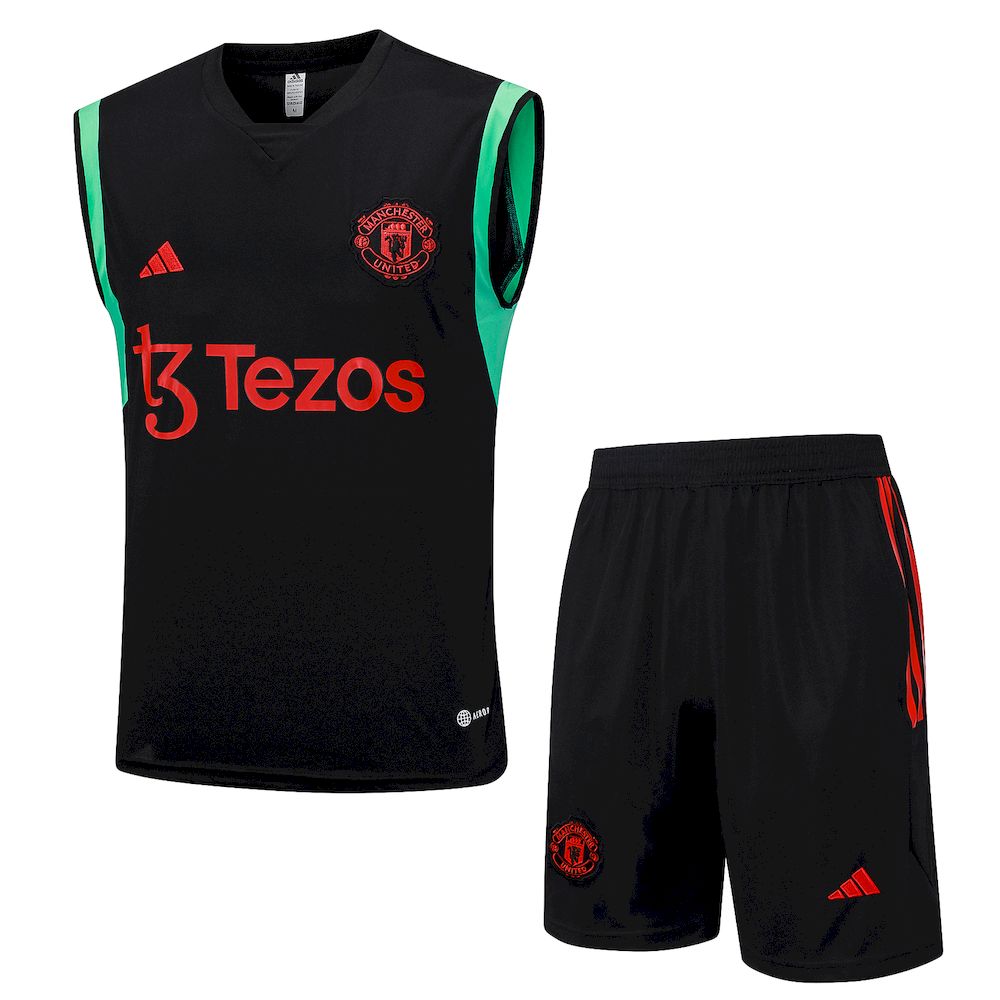 Unisex Manchester United 2023/24 Adult Tank Top+Short 815