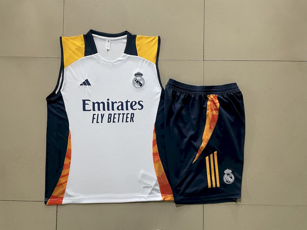 Unisex Real Madrid 2024/25 Adult Tank Top+Short 815