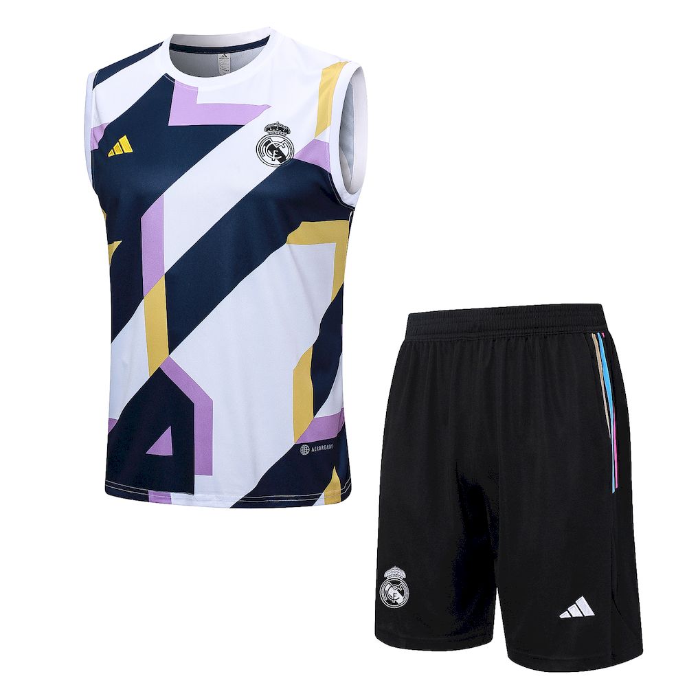 Unisex Real Madrid 2023/24 Adult Tank Top+Short 815
