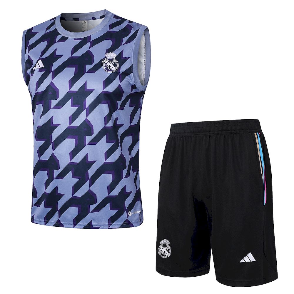 Unisex Real Madrid 2023/24 Adult Tank Top+Short 815