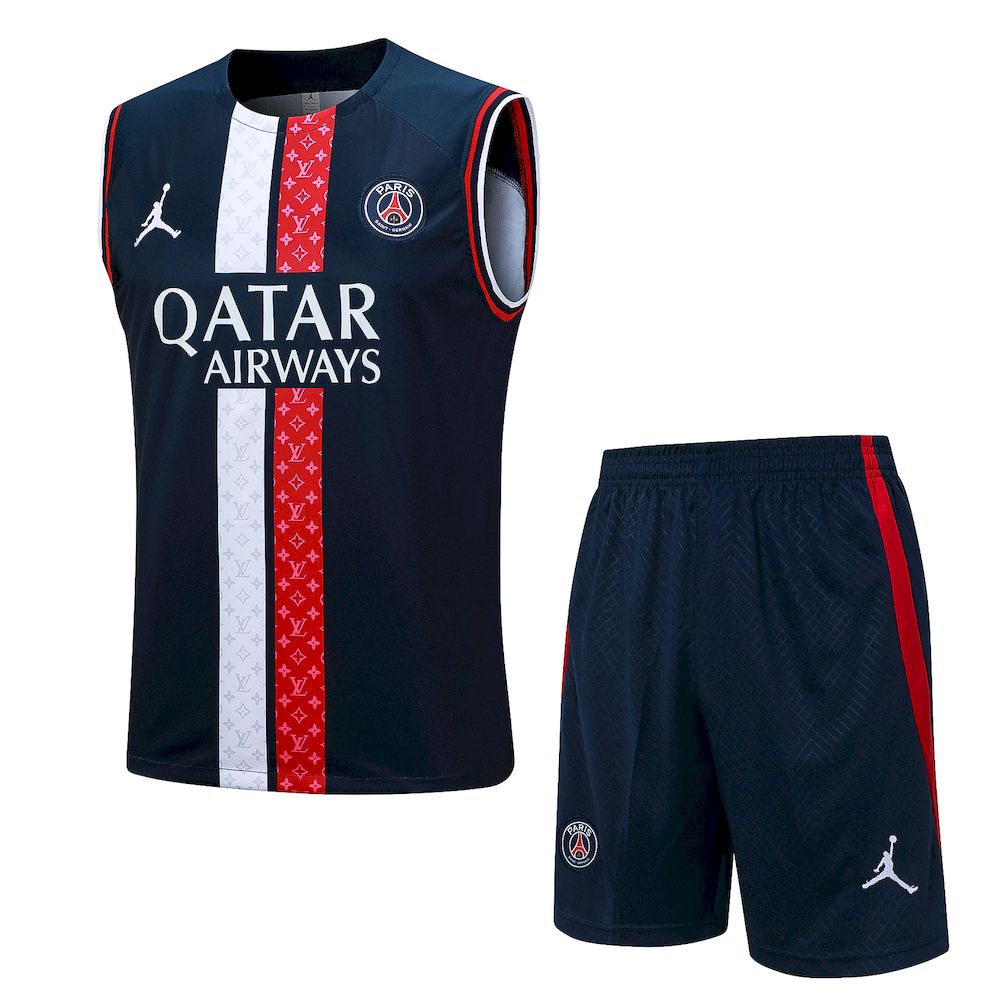 Unisex Paris Saint-Germain 2023/24 Adult Tank Top+Short 815