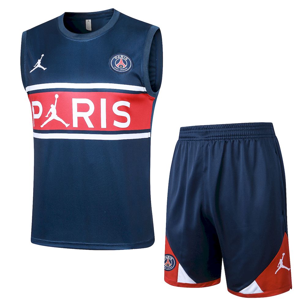 Unisex Paris Saint-Germain 2023/24 Adult Tank Top+Short 815