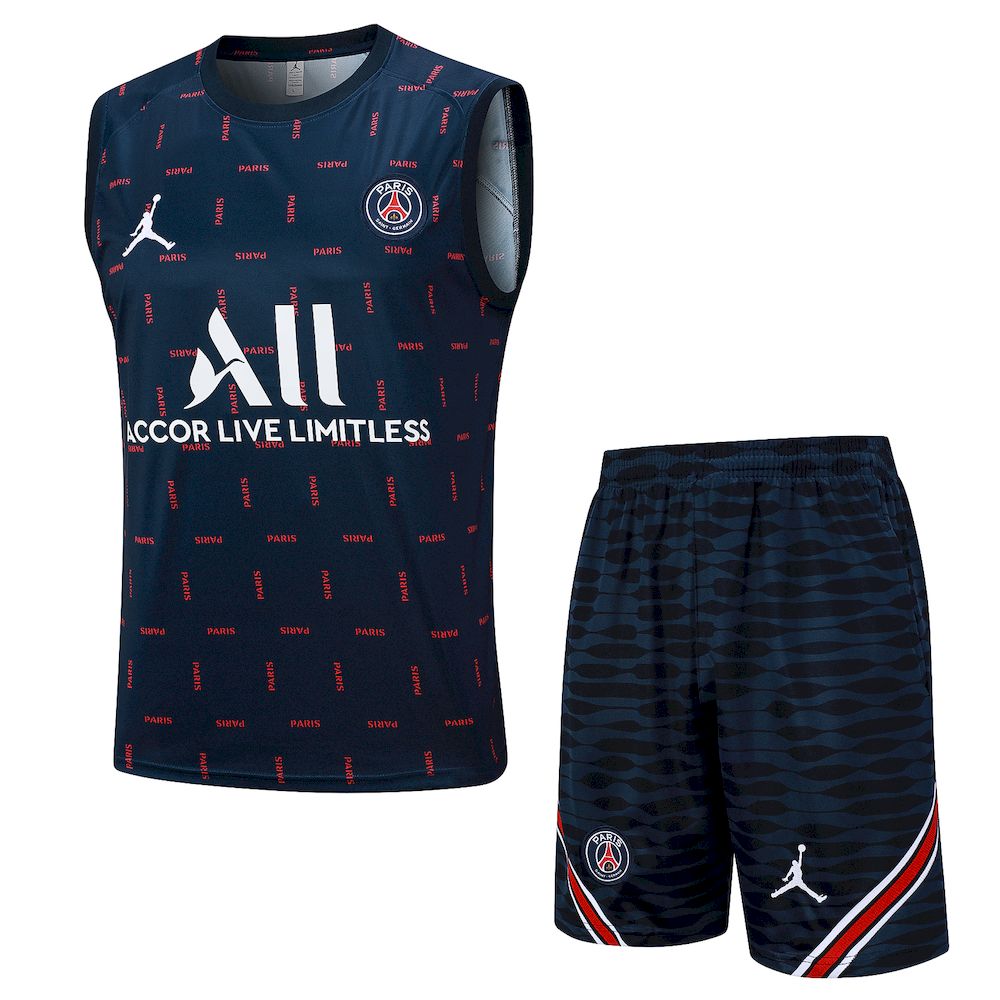 Unisex Paris Saint-Germain 2023/24 Adult Tank Top+Short 815
