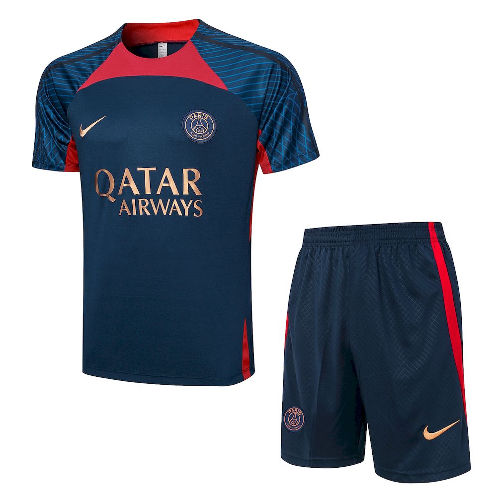Unisex Paris Saint-Germain 2024/25 Training Adult Jersey+Short 815