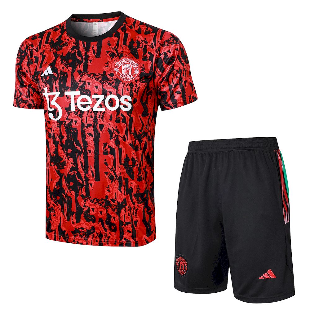 Unisex Manchester United 2023/24 Training Adult Jersey+Short 815