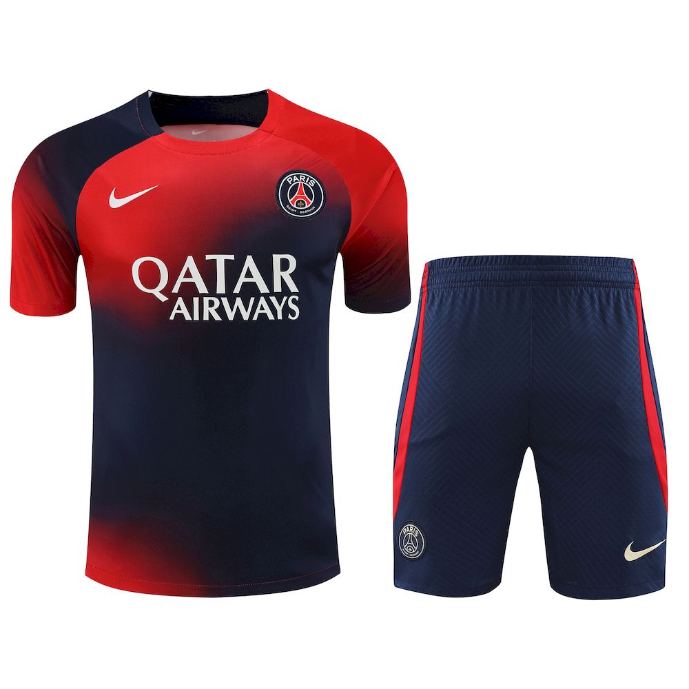Unisex Paris Saint-Germain 2023/24 Training Adult Jersey+Short 418