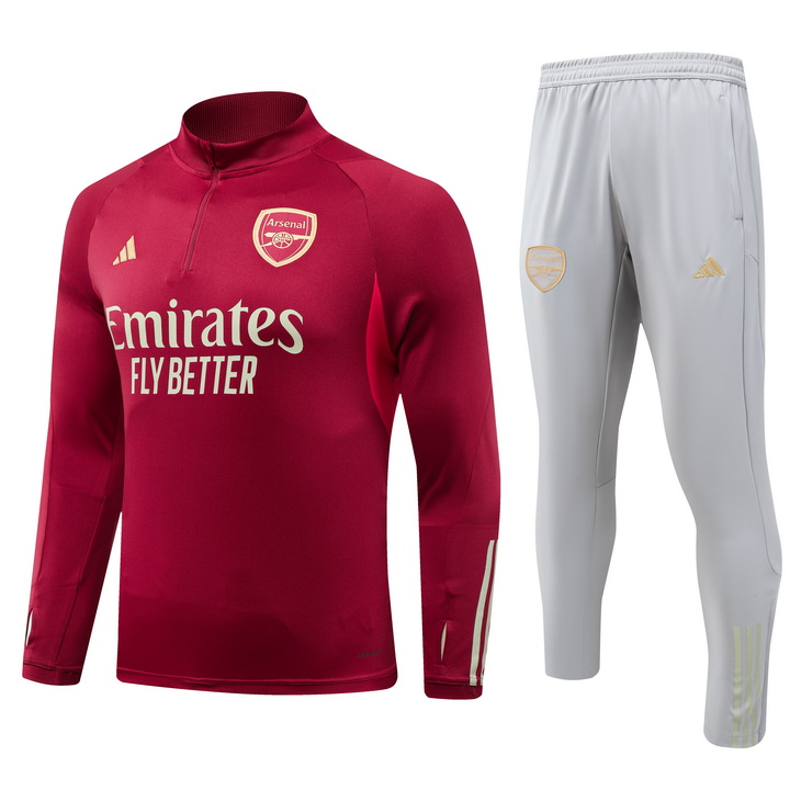 Unisex Arsenal 2023/24 Half-Zip Adult Sweater+Pant 902