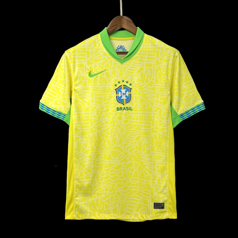 Mens Brazil 2024/25 Home Jersey
