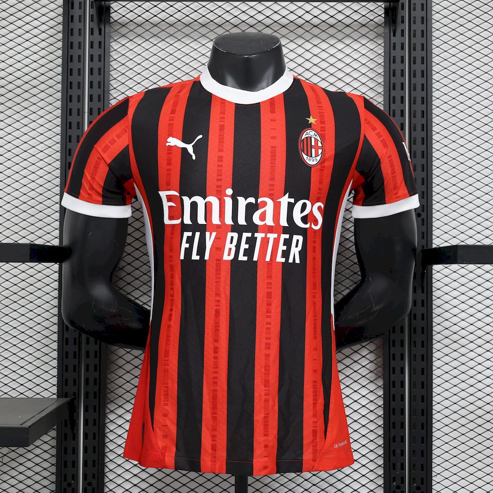 Mens AC Milan 2024/25 Home Jersey Player Version