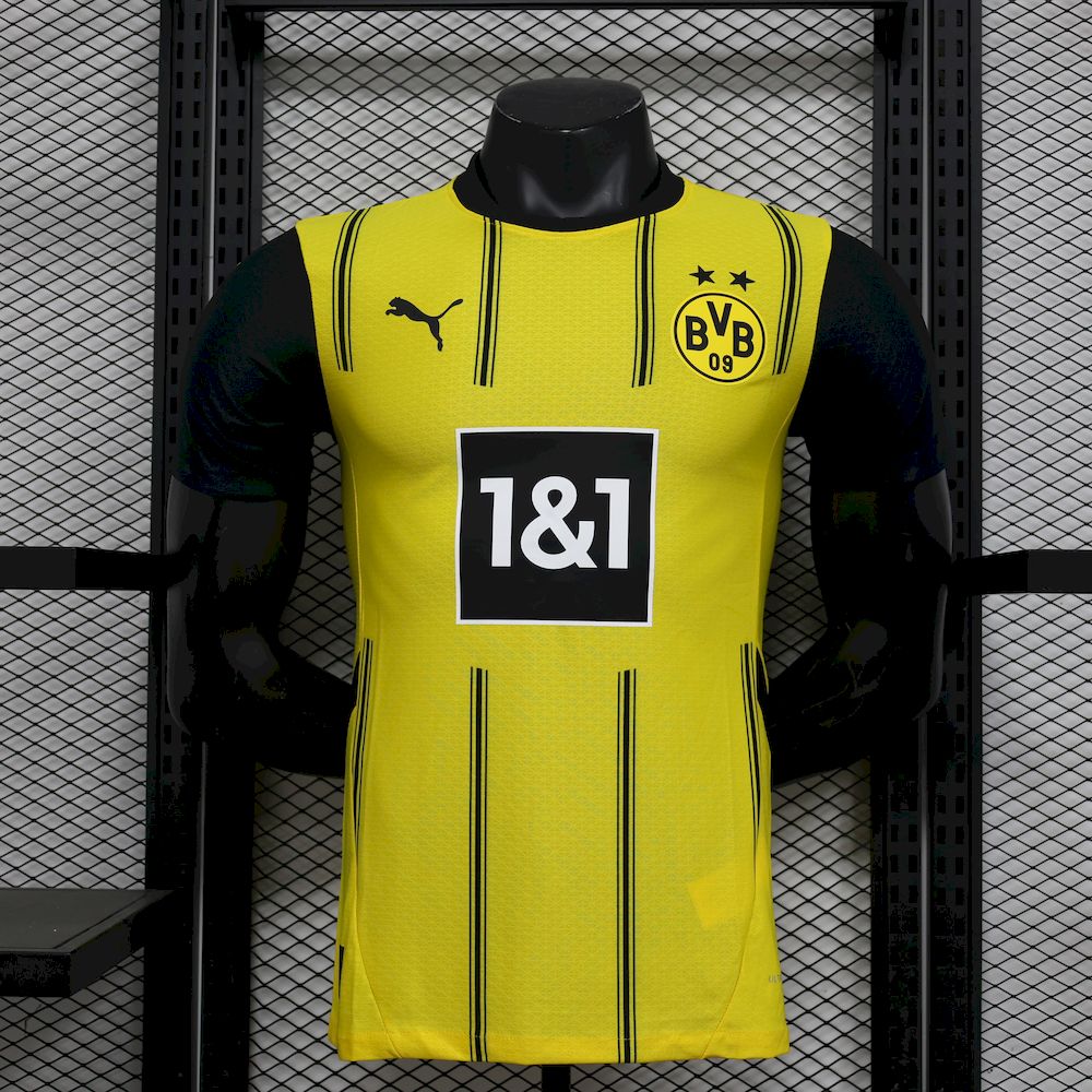 Mens Borussia Dortmund 2023/24 Home Jersey Player Version