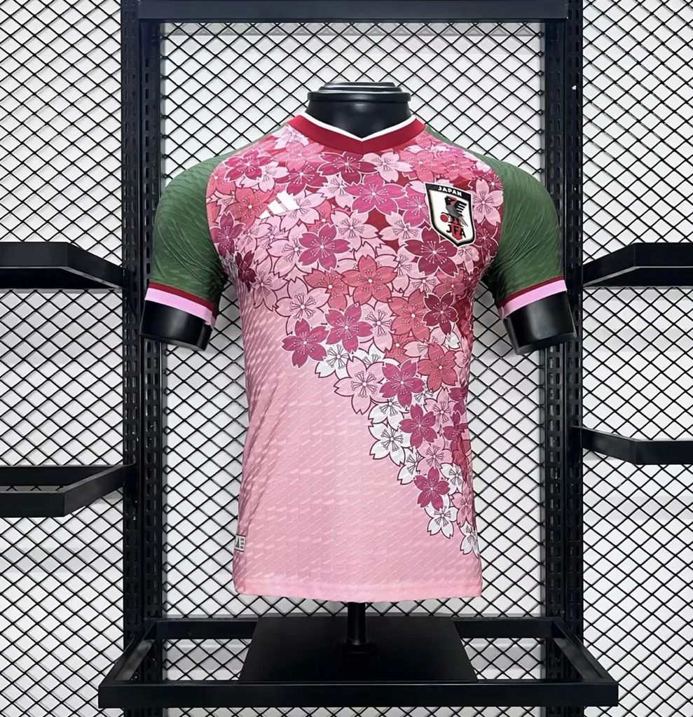 Mens Japan 2024/25 Sakura Pink Jersey Player Version