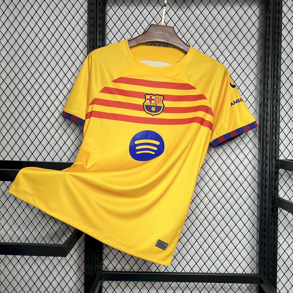 Mens Barcelona 2024/25 Yellow Jersey