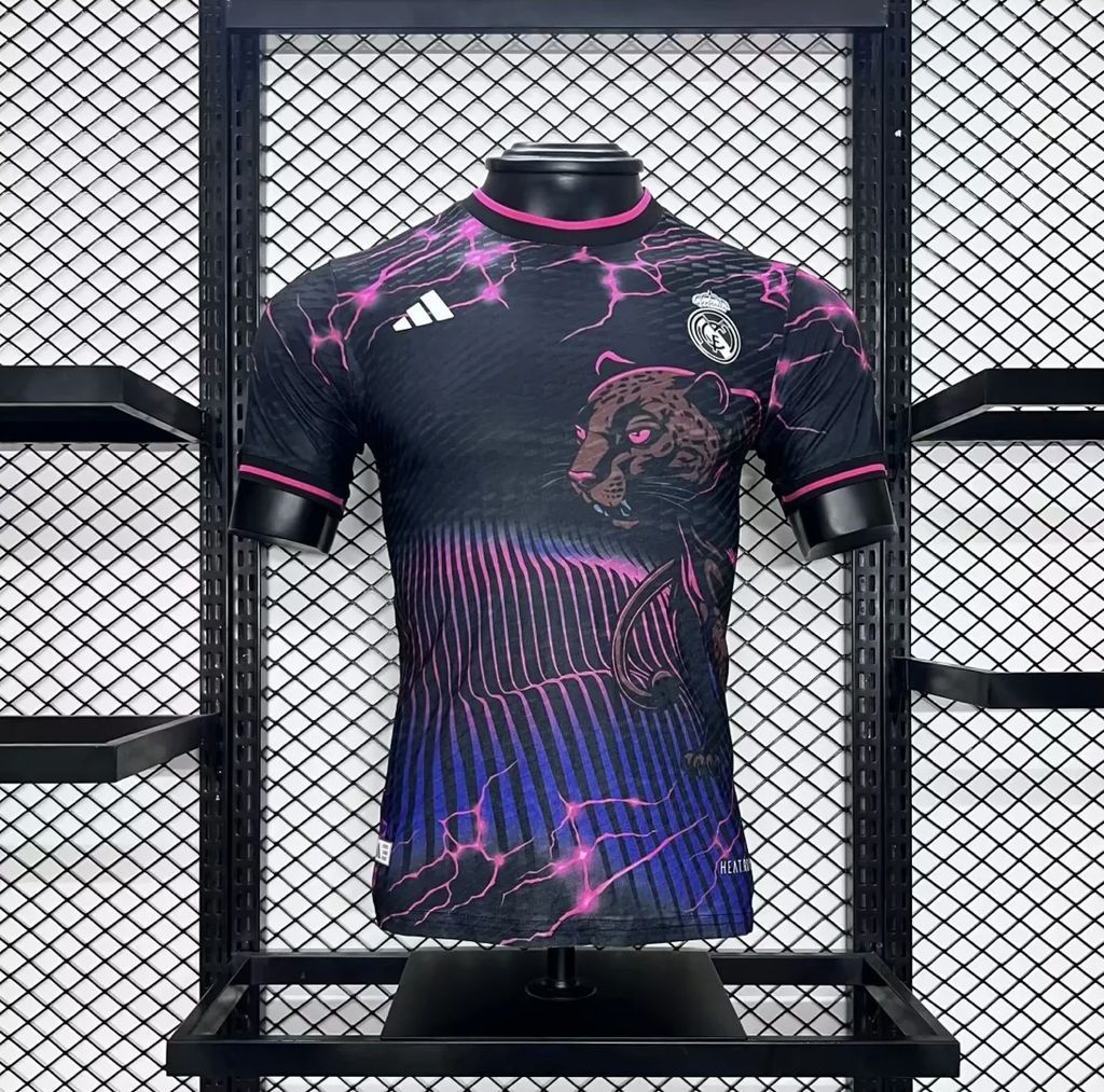 Mens Real Madrid 2024/25 Purple Jersey Player Version