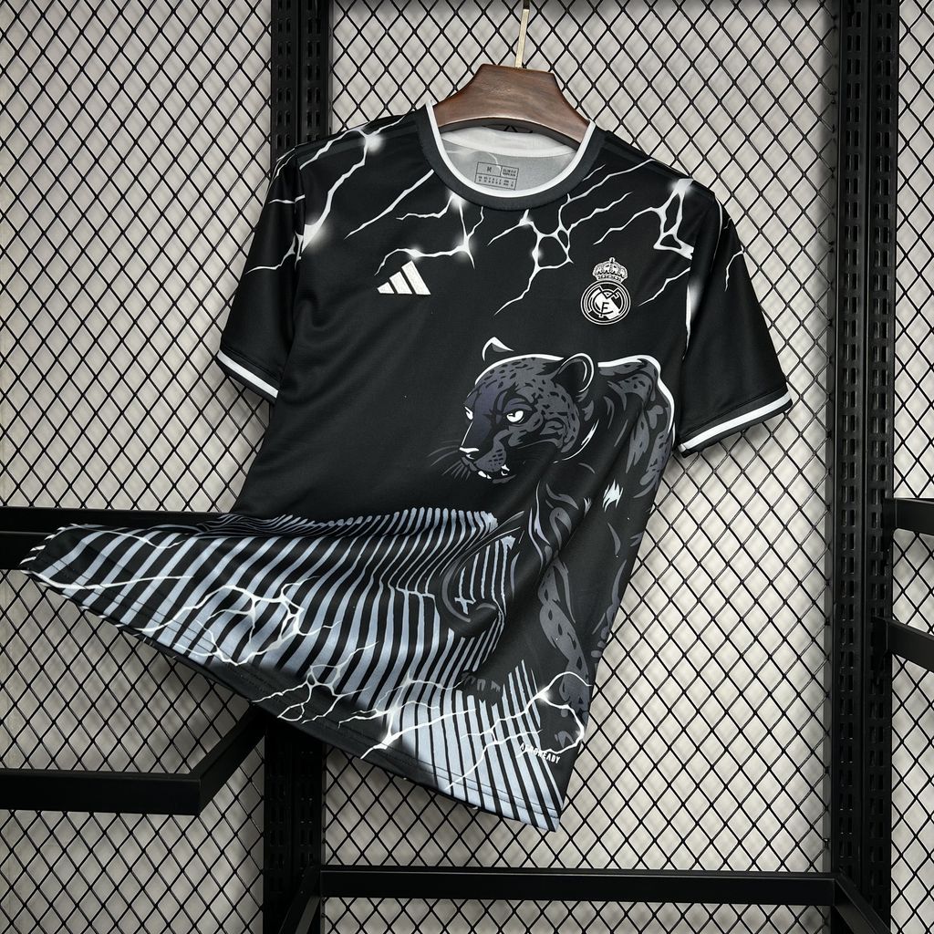 Mens Real Madrid 2024/25 Black Jersey