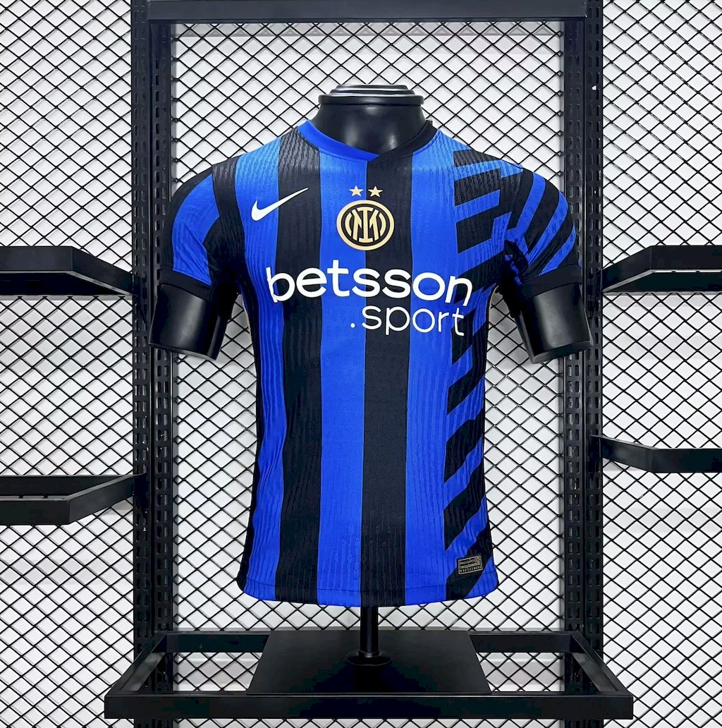 Mens Inter Milan 2024/25 Home Jersey Player Version