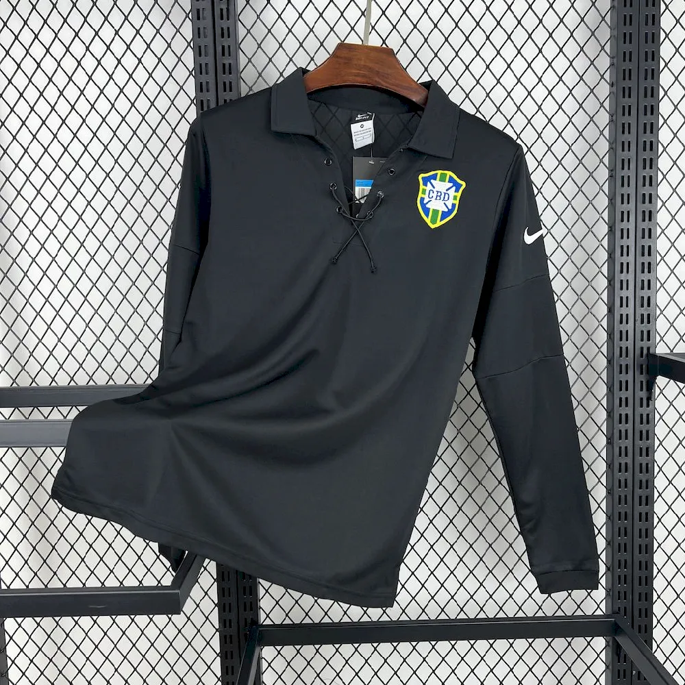 Retro Brazil 2004 Long Sleeve Jersey