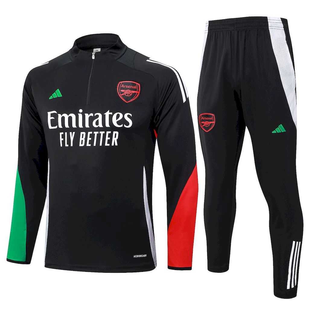 Unisex Arsenal 2024/25 Half-Zip Adult Sweater+Pant 815
