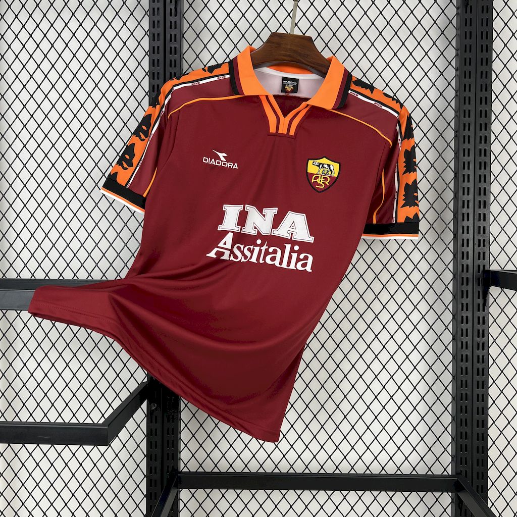 Retro AS Roma 1998/1999 Home Jersey