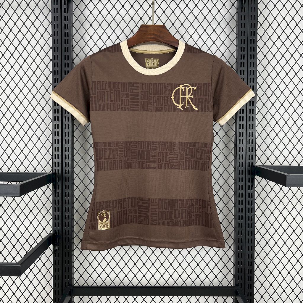 Womens Flamengo 2024/25 Black November Jersey