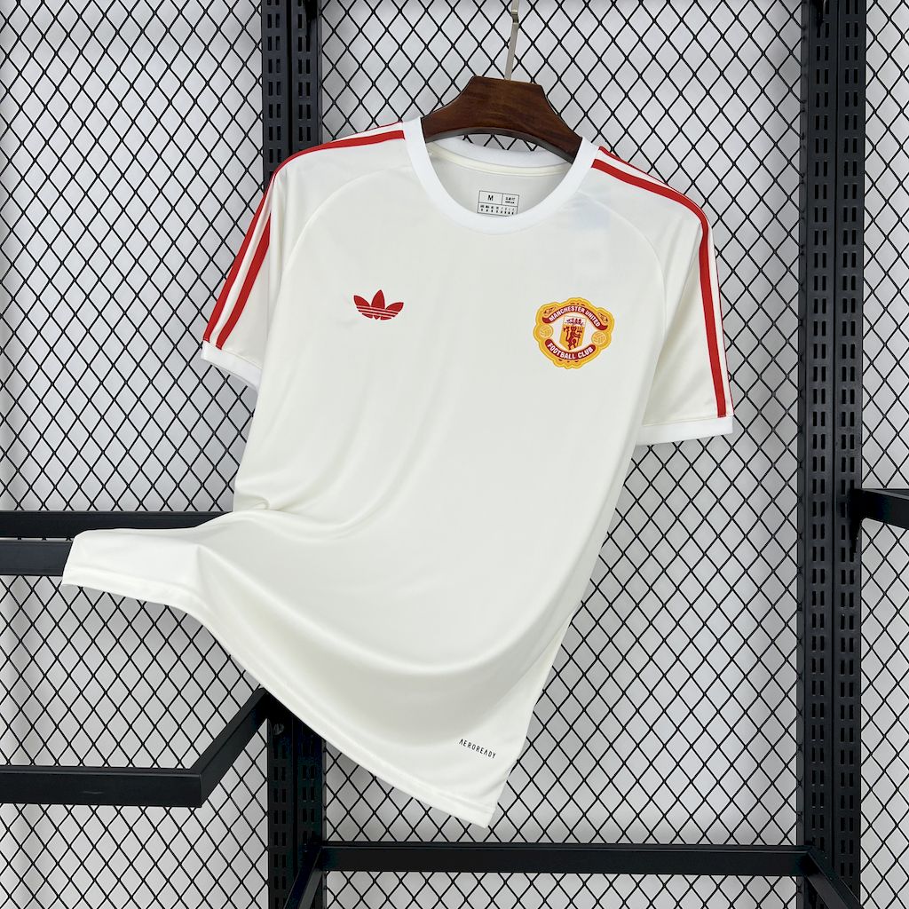 Mens Manchester United 2024/25 White Jersey