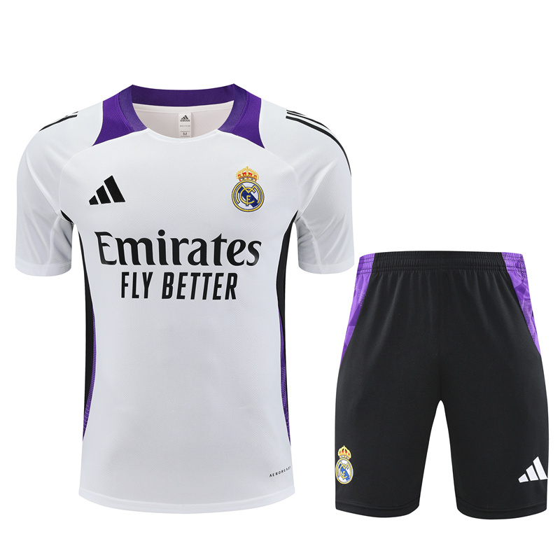 Unisex Real Madrid 2024/25 Training Adult Jersey+Short 14001