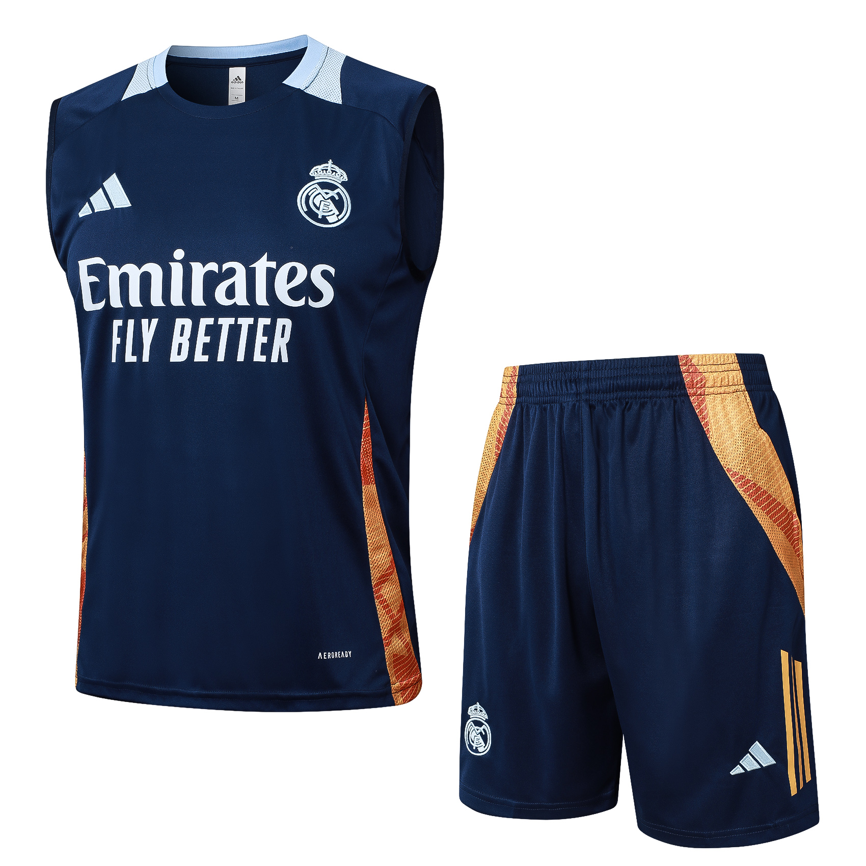 Unisex Real Madrid 2024/25 Adult Tank Top+Short 815